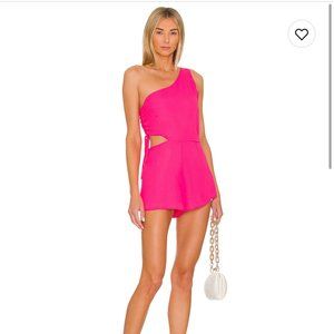 Aimey One Shoulder Romper